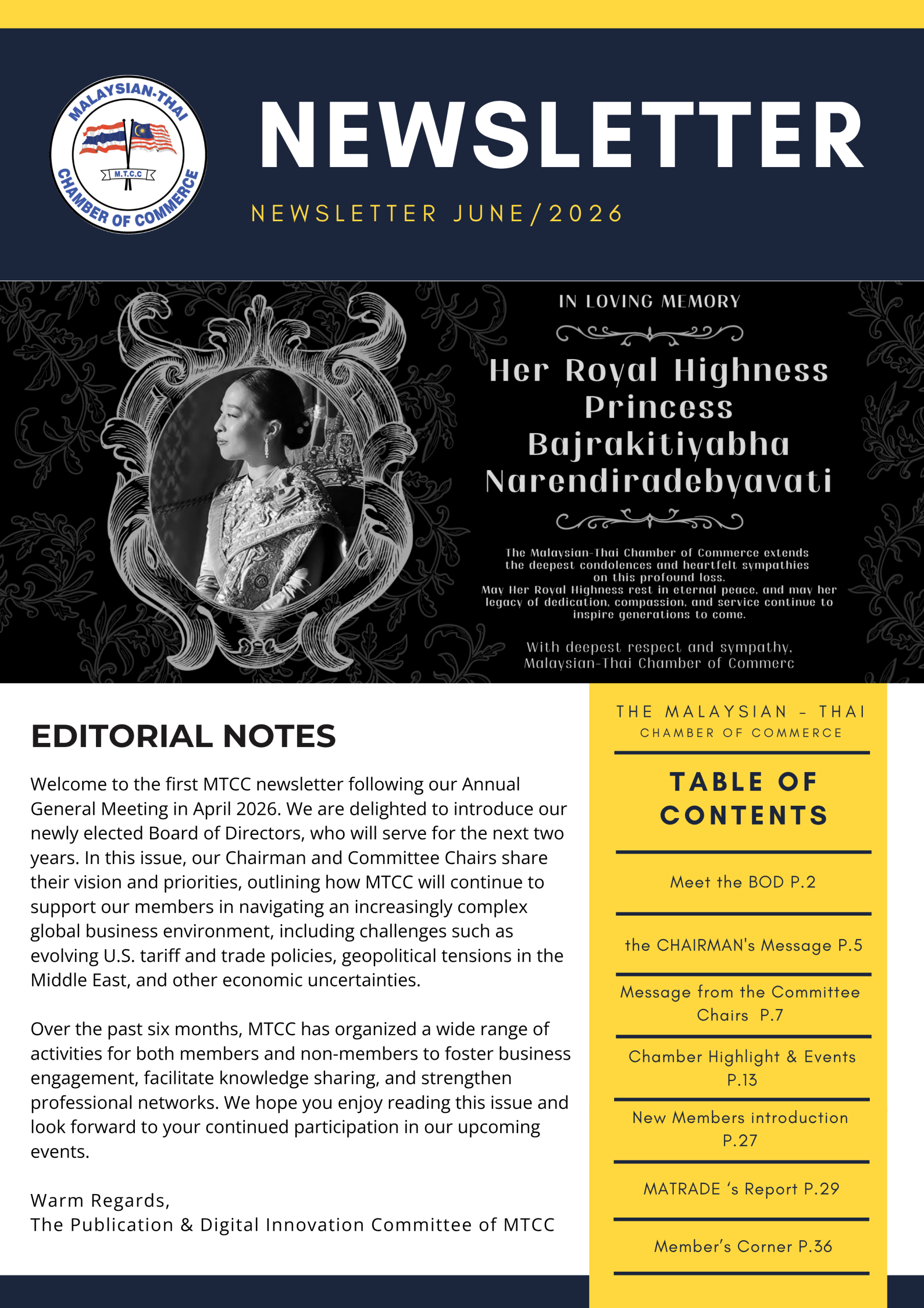 Mtcc Newsletter June 2026